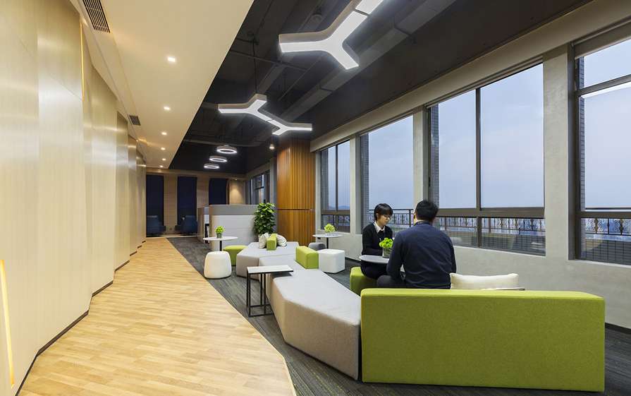 太原裝修案例1300㎡辦公室設(shè)計