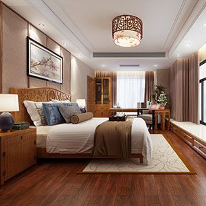 太原裝修設(shè)計(jì)師230㎡新中式風(fēng)格四居室